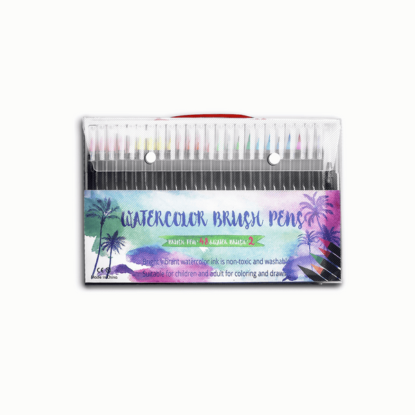 48 Single Brush Water Colour Pen + 1 Blender