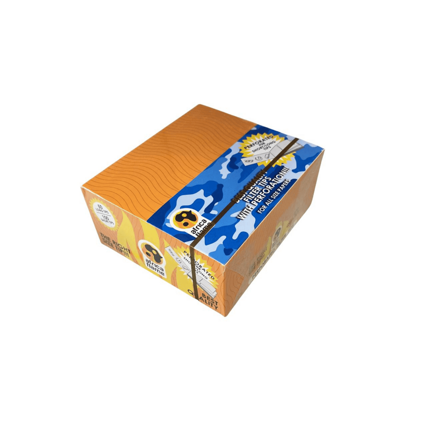 Africa Flame Perforated Filters - Pack (50's)