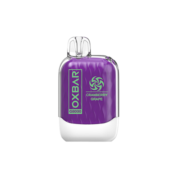 Oxbar Rechargeable Bar G8000 Puffs- 50mg