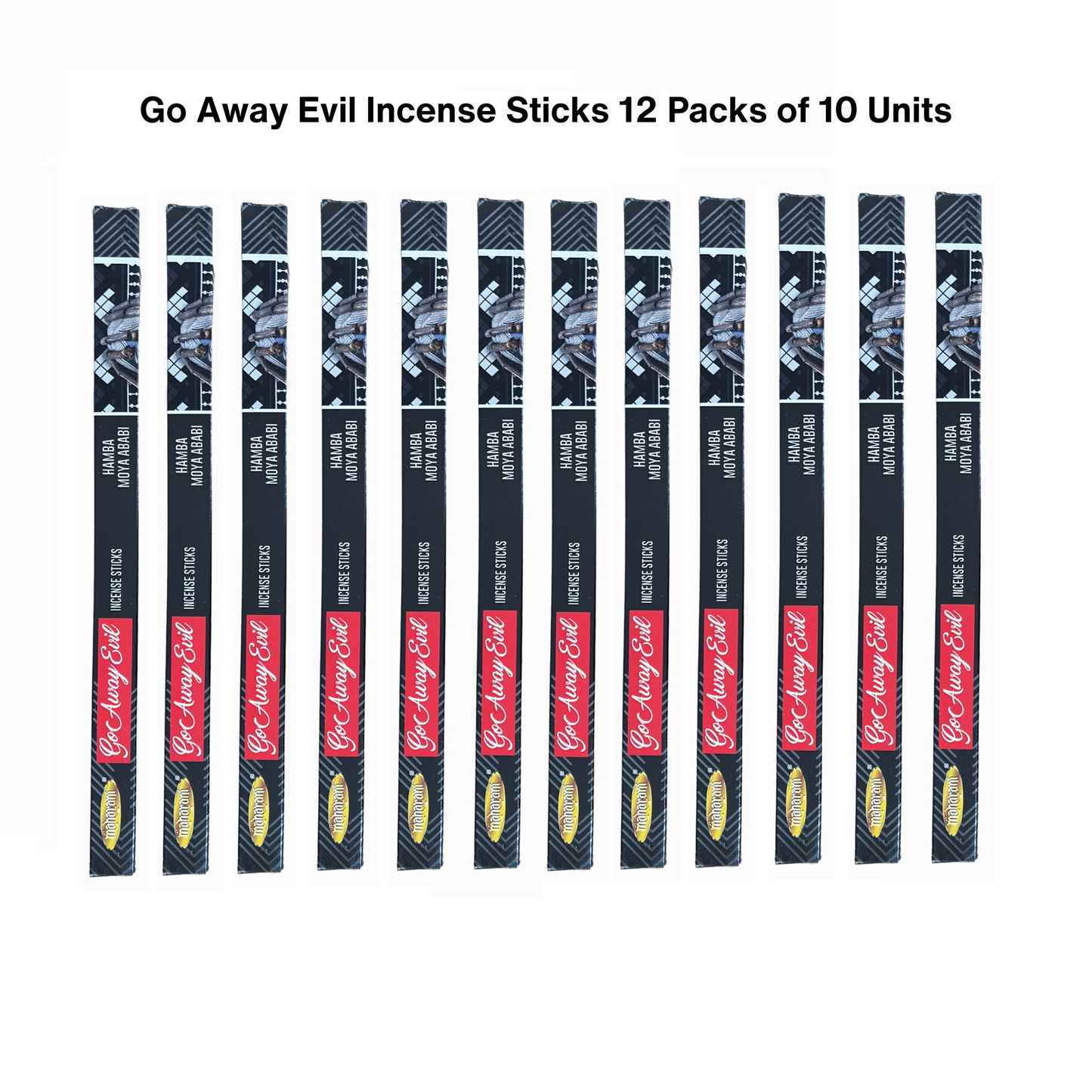 Maharani Incense Sticks - 12 Packs of 10 Units