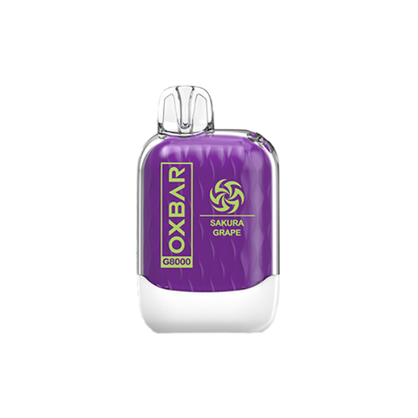 Oxbar Rechargeable Bar G8000 Puffs- 50mg