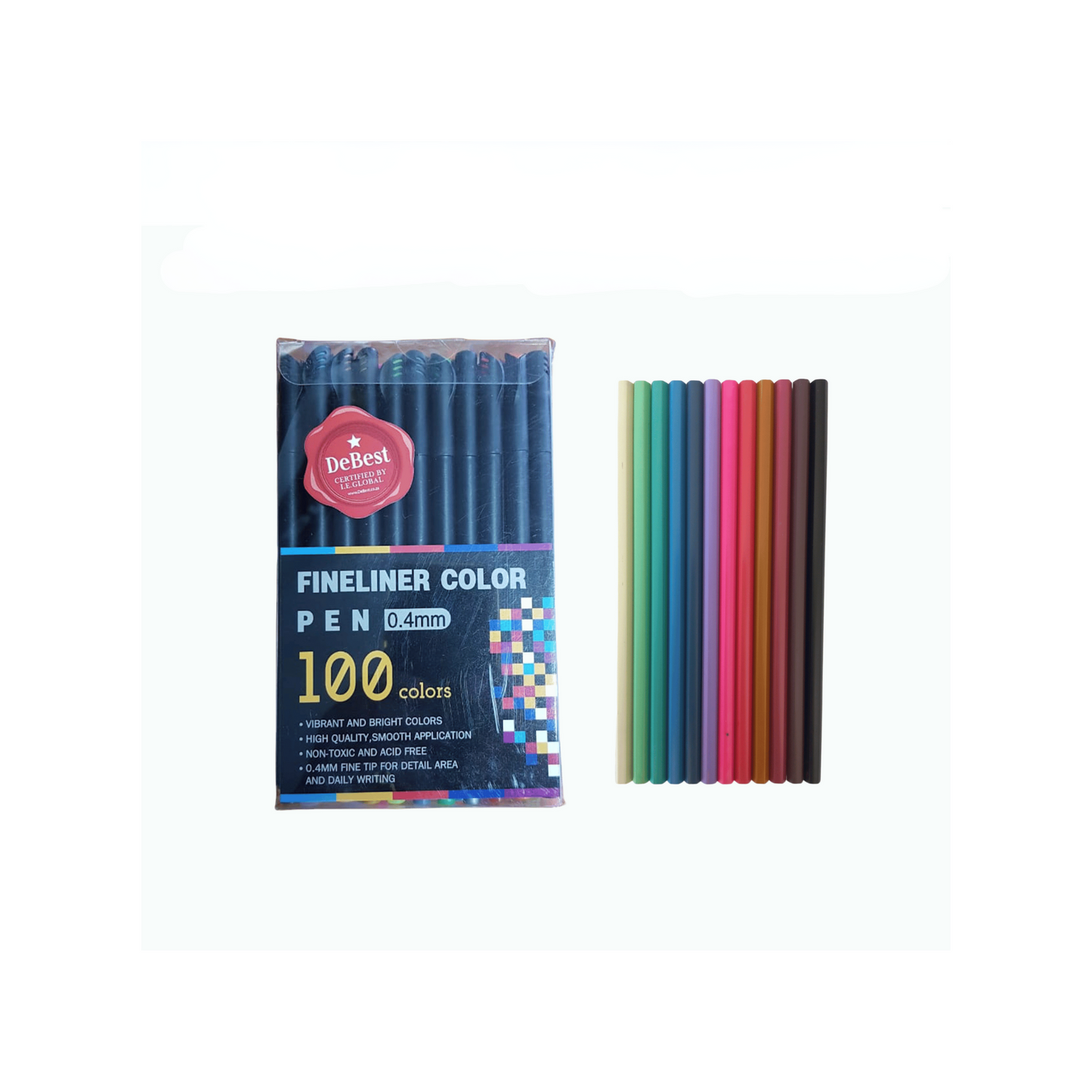 100 Fine Liner Colour Pens