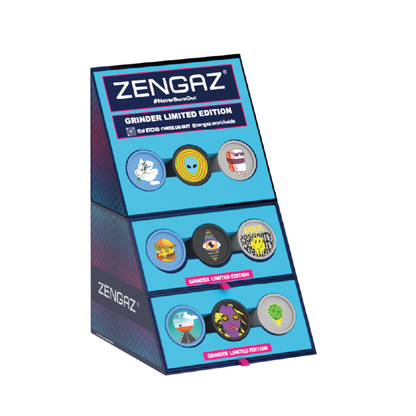 Zengaz Biodegradable Herb Grinder - Cube Display