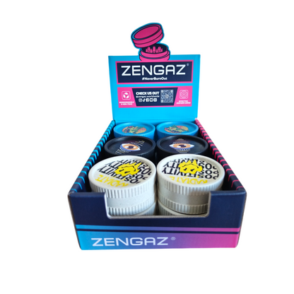 Zengaz Biodegradable Herb Grinder - Cube Display