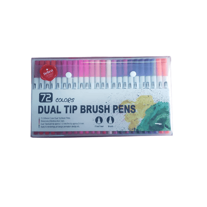 72 Dual Tips Watercolour Pen Set