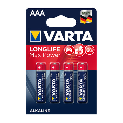 LONGLIFE MAX POWER BATTERIES AAA (Max-Tech)