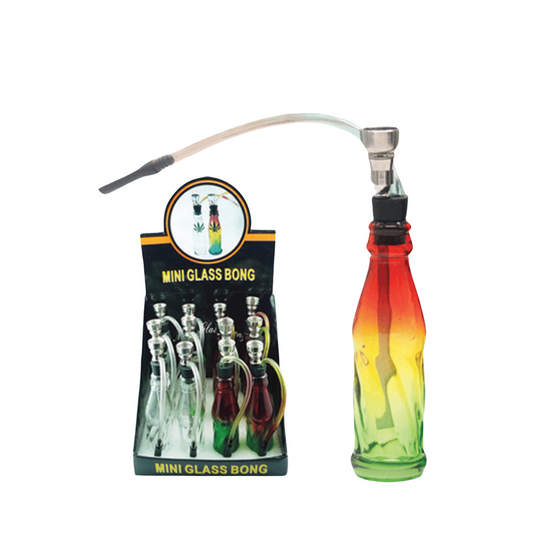 Cola Glass Bottle Water Bong