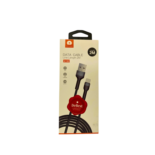 DeBest iPhone Nylon Cable 2 Meter