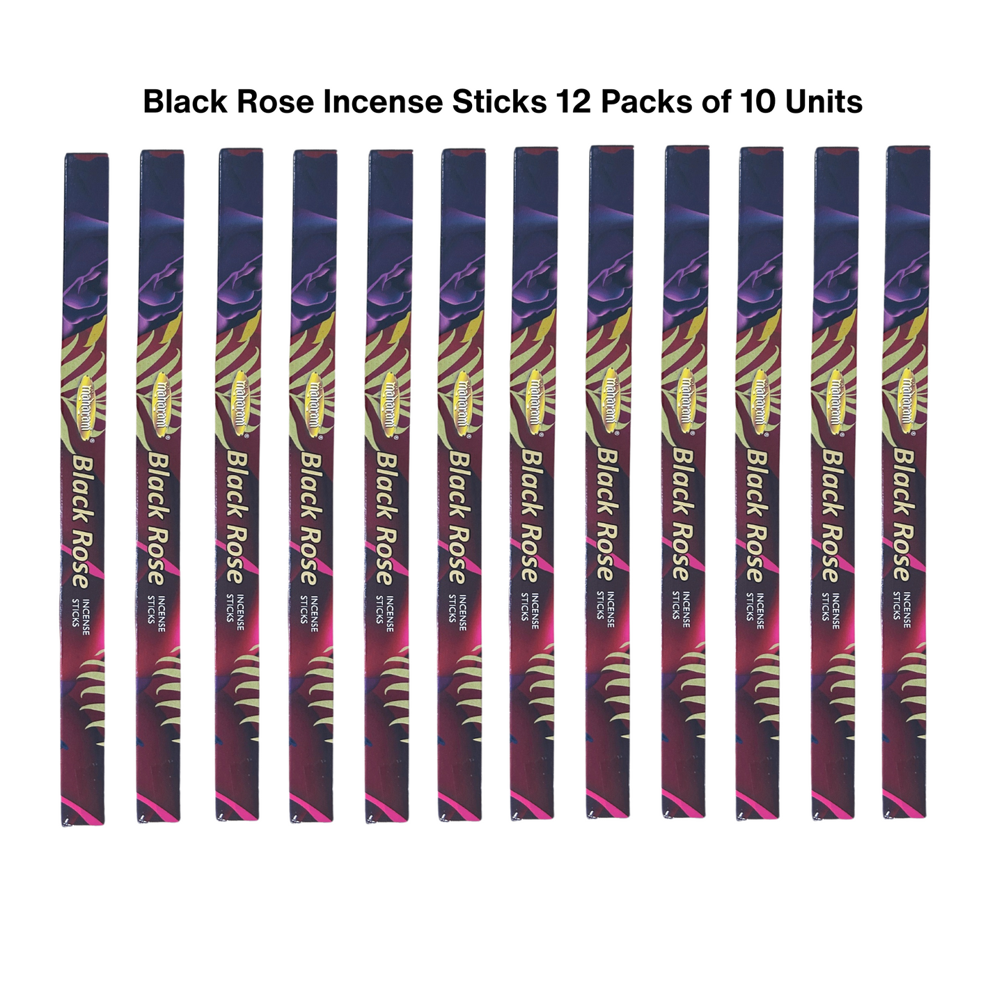 Maharani Incense Sticks - 12 Packs of 10 Units