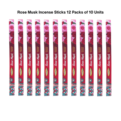 Maharani Incense Sticks - 12 Packs of 10 Units