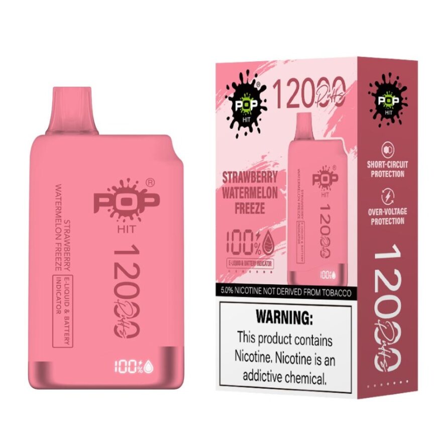 Pop Hit 12000 Puff Disposable Vape 50mg