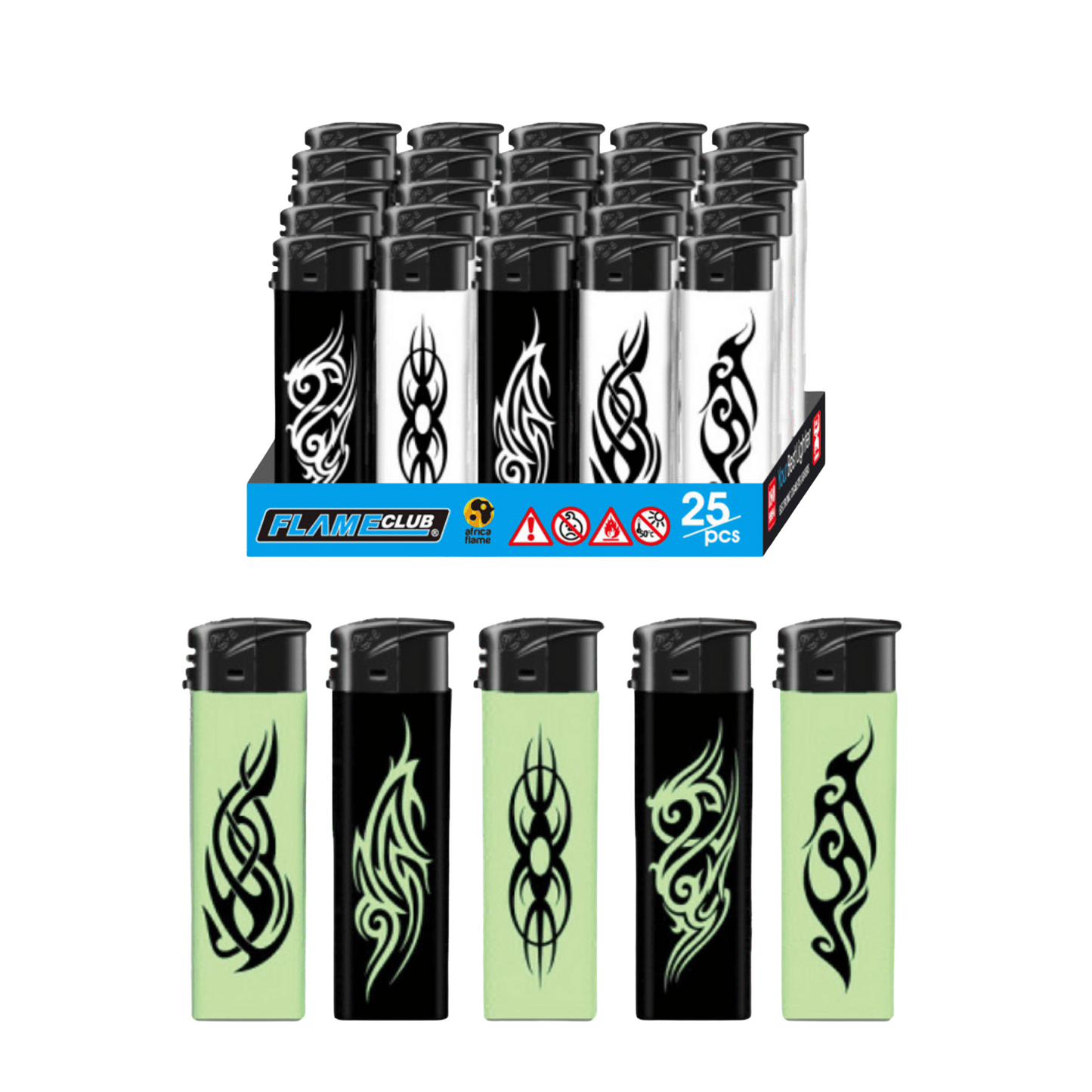 N7 Unique Electronic Lighter - Pack (25's)